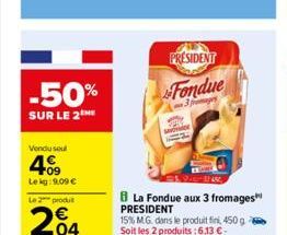 fondue Président