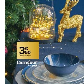 3%  Lasse plate  Carrefour home 