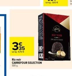 riz noir Carrefour