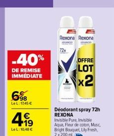 soldes Rexona