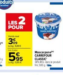 mascarpone Carrefour