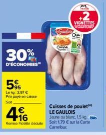 cuisses de poulet Le gaulois