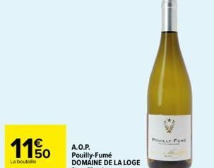 €  1150  La boutelle  POUILLY FUR 