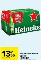 bière blonde Heineken