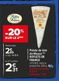 brie Reflets de France