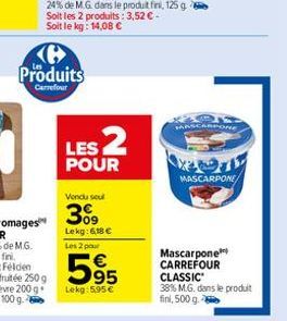 mascarpone Carrefour
