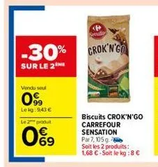 biscuits carrefour