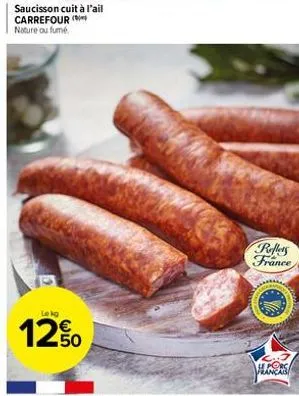 saucisson carrefour