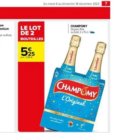 jus de pomme champomy