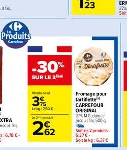 fromage Carrefour