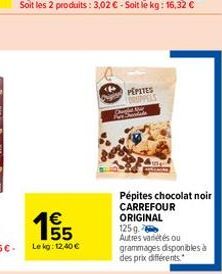 chocolat noir Carrefour