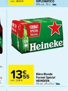 bière blonde heineken