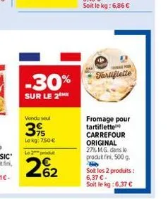 fromage carrefour