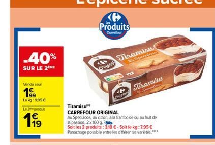 Tiramisu Carrefour