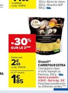 champignons carrefour