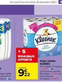 papier toilette kleenex