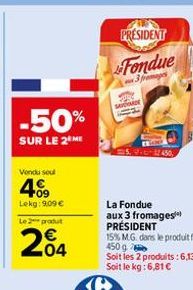 fondue Président