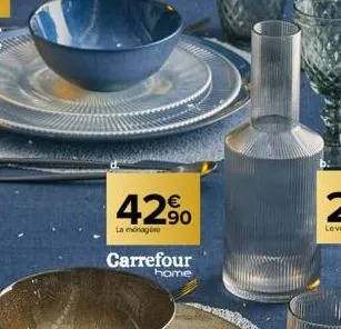 42%  la ménagère  carrefour  home 