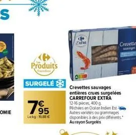 crevettes carrefour