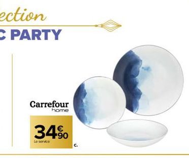 Carrefour  home  34%  Le service 