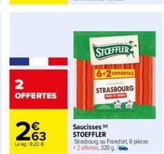 saucisses Stoeffler