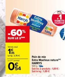 pain de mie Harry's