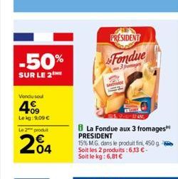 fondue Président