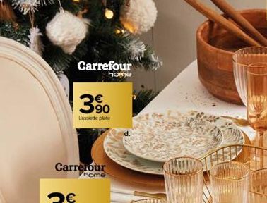 Carrefour  90  Lassiette plate  Carrefour  home  
