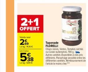 tapenade Florelli