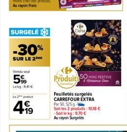 surgelés Carrefour