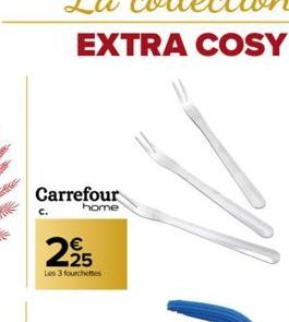 fourchettes Carrefour