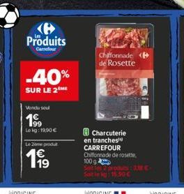 charcuterie Carrefour