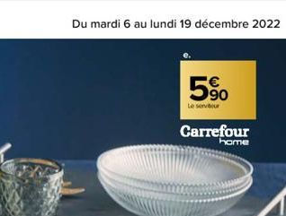 5%  Le serviteur  Carrefour 