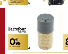 distributeur Carrefour