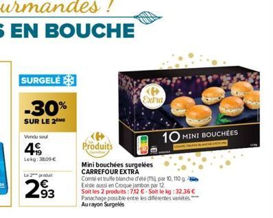 bouchées Carrefour