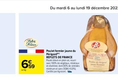 poulet fermier Reflets de France
