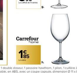 Carrefour  home  185  €  Levene  9-