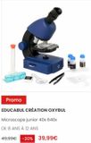Microscope  offre sur Oxybul