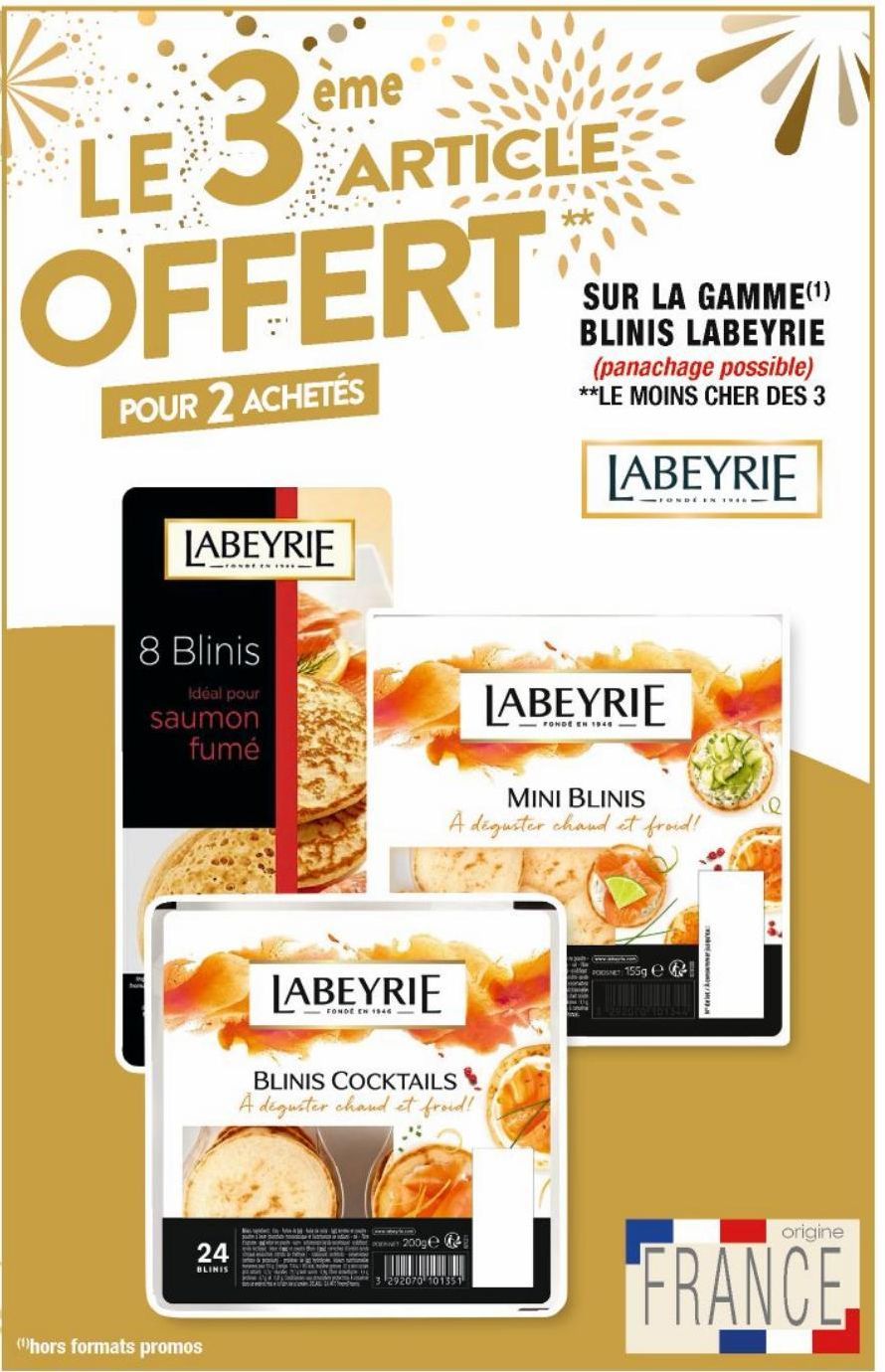 apéritifs Labeyrie