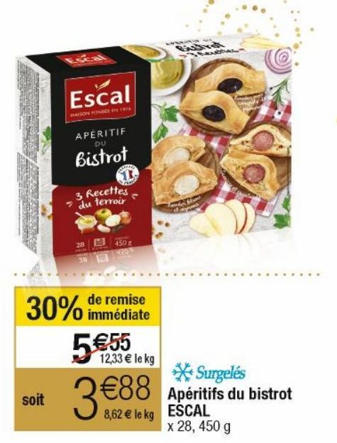 apéritifs Escal