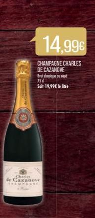 champagne Charles de Cazanove