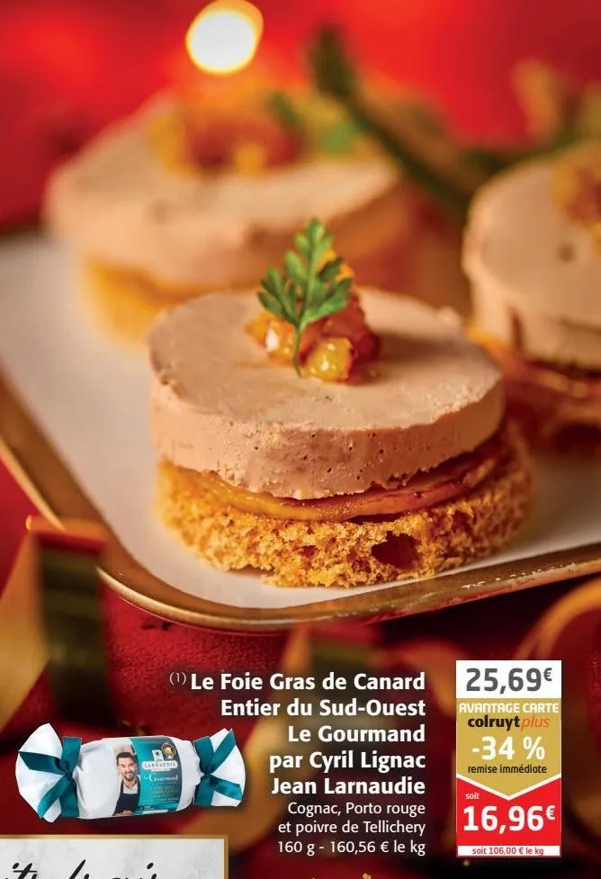 le foie gras de canard entier du sud-ouest le gourmand par cyril lignac jean larnaudie 