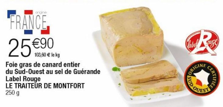 foie gras de canard