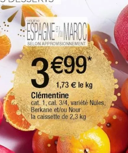 clémentines