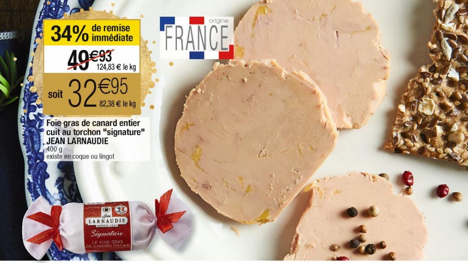 foie gras de canard Jean Larnaudie