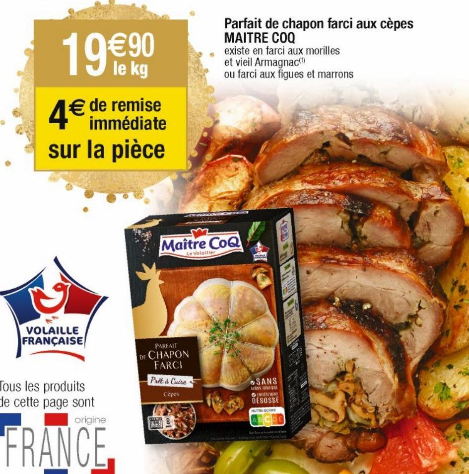 chapon Maître Coq