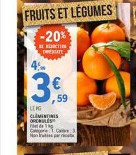 fruits et légumes 