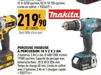 perceuse Makita