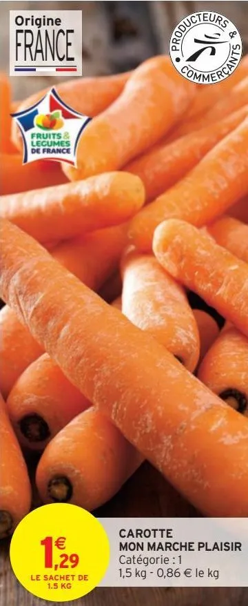 carotte mon marche plaisir 