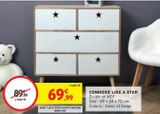 COMMODE LIKE A STAR offre à 69,99€ sur Intermarché Hyper